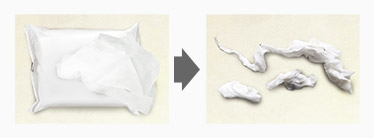 NON-FLUSHABLE WIPES